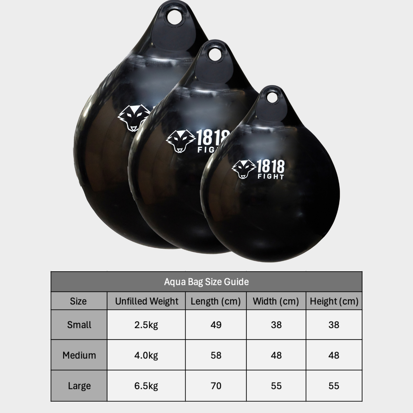 Technical Aqua Boxing Bag – Shock Absorption + Wrist Support