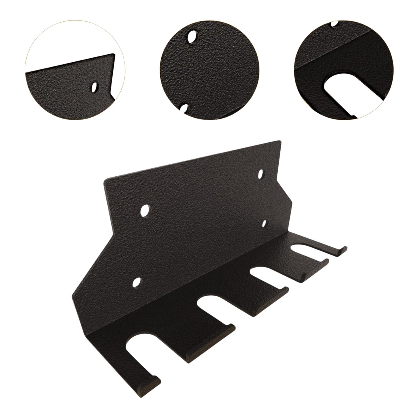 Wall Mount Barbell Rack – Compact Vertical Holder for Olympic Bars