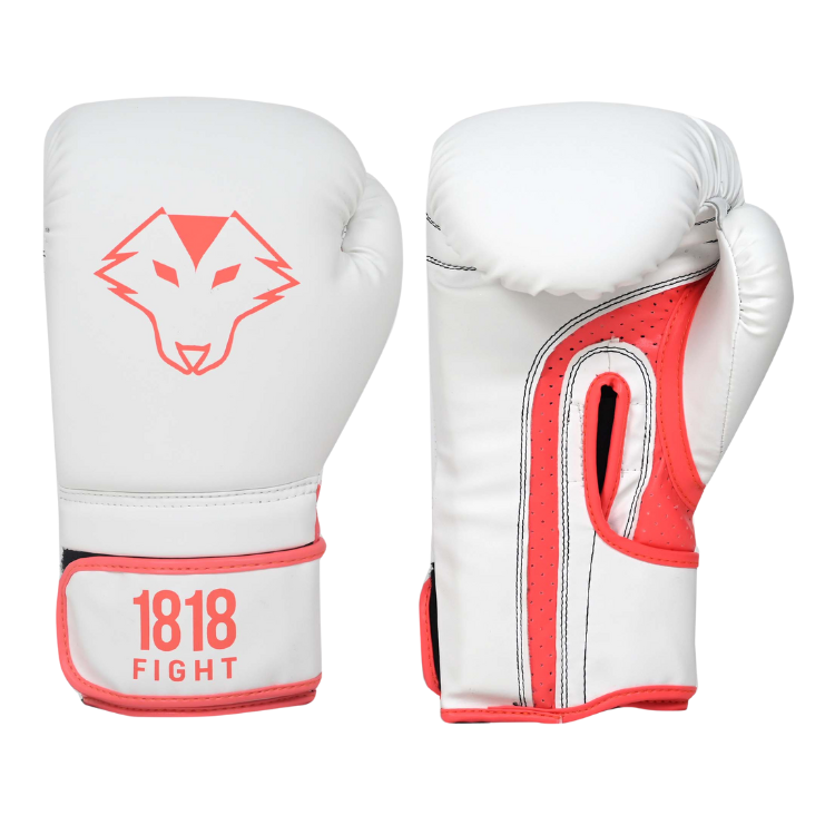 Fight Club Series V Boxing Gloves White 1818 Fight Fitness