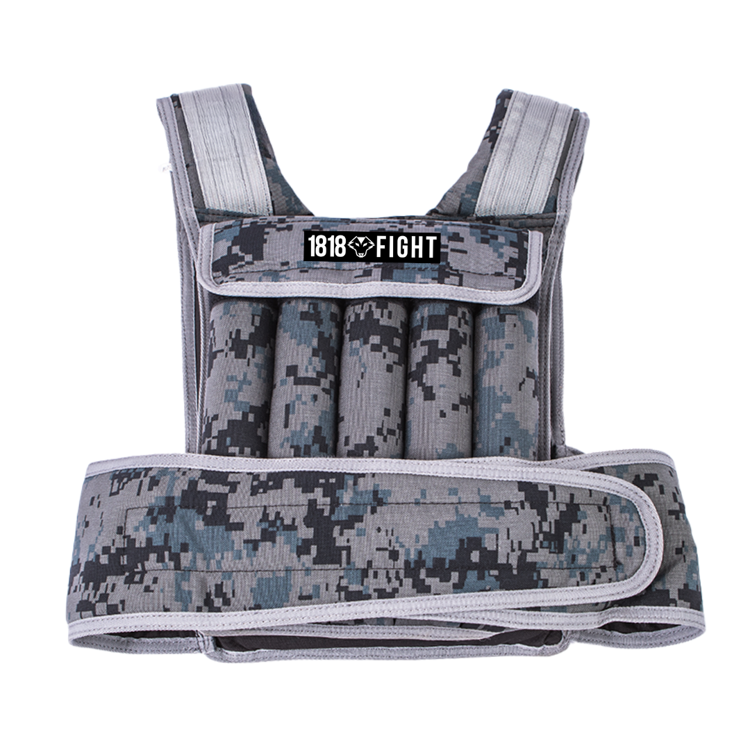 Grey Camo Premium Weight Vest