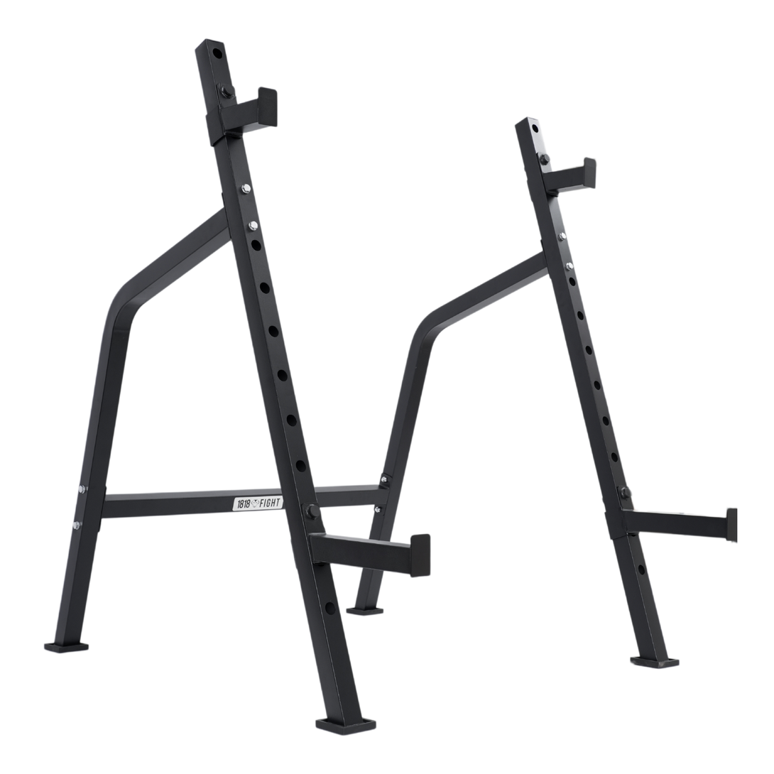 Premium Adjustable Squat Rack - Reinforced Steel - 220 KG Capacity ...