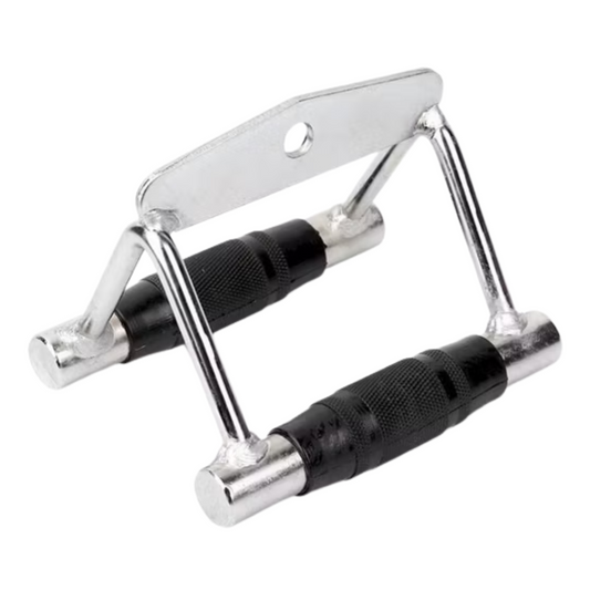 Close Grip Cable Attachment - Cable Attachment - Bar and Row + Rubber Grips