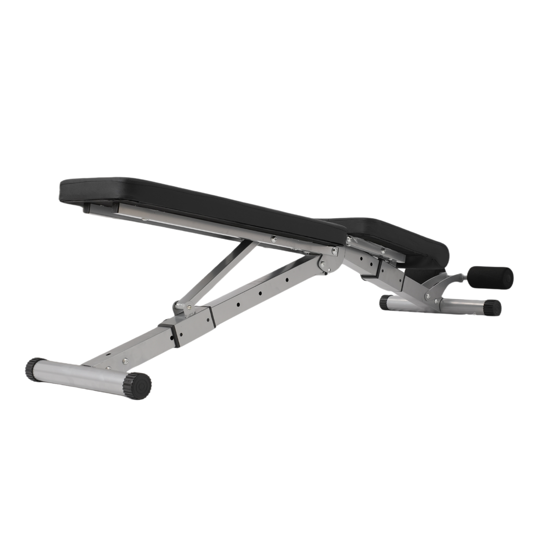 Adjustable Pro Gym Exercise Bench - 200 KG Weight Capacity - Comfort P ...