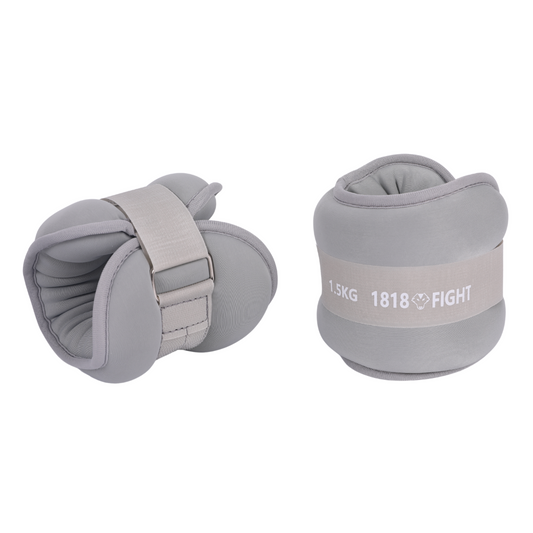 Adjustable Ankle/Wrist Weights – Soft, Secure Fit for Training (0.6–4 KG)