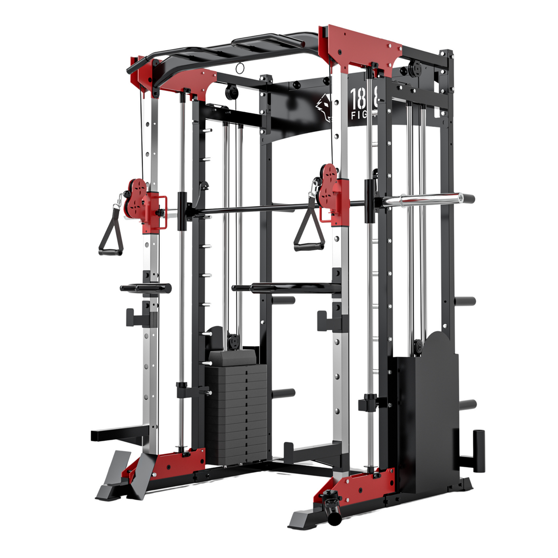 Sy Racks PowerForge Super Rack – All in One Complete Functional Gym Training Sy ...