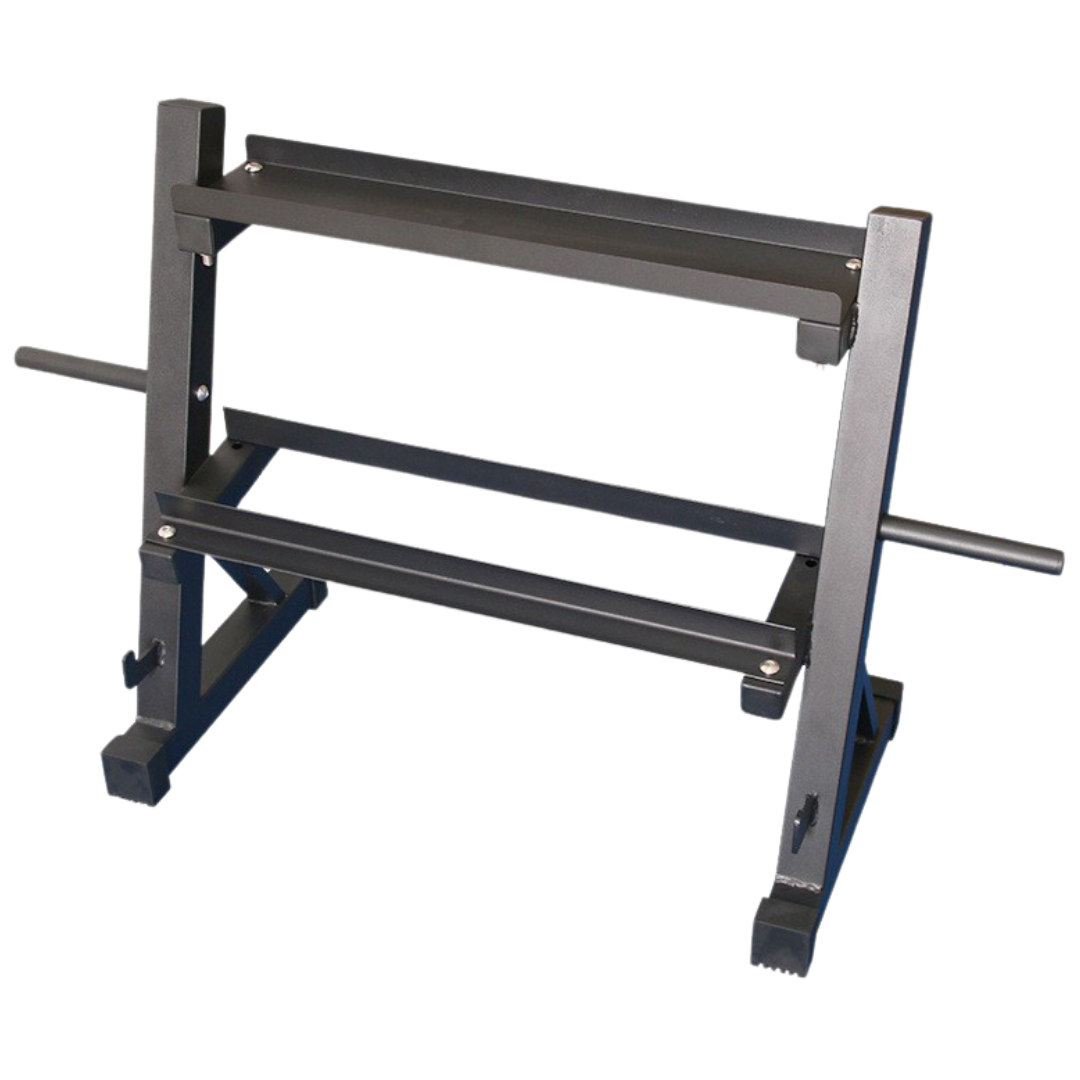 Double Rack Gym Multifunctional 2 Tier Gym Rack – 1818 Fight Fitness