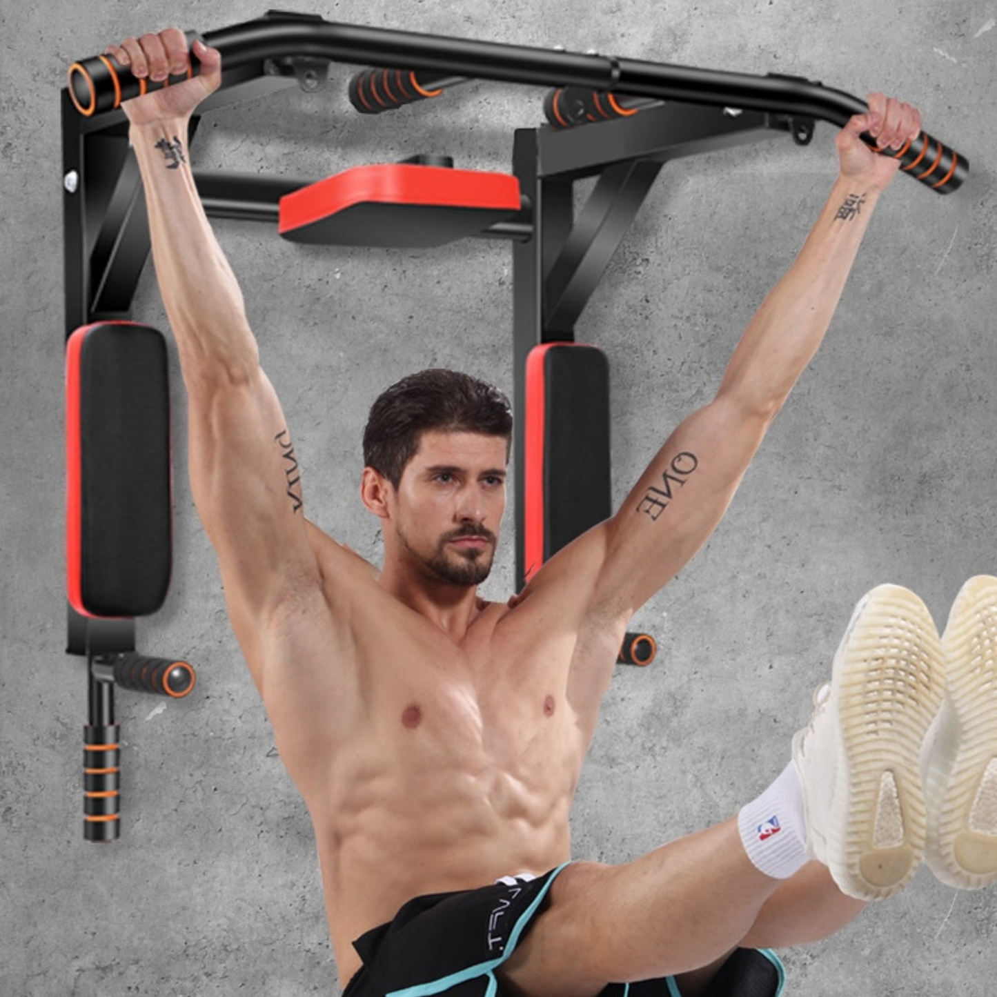 Two Way Dip, Ab and Pull Up Mount