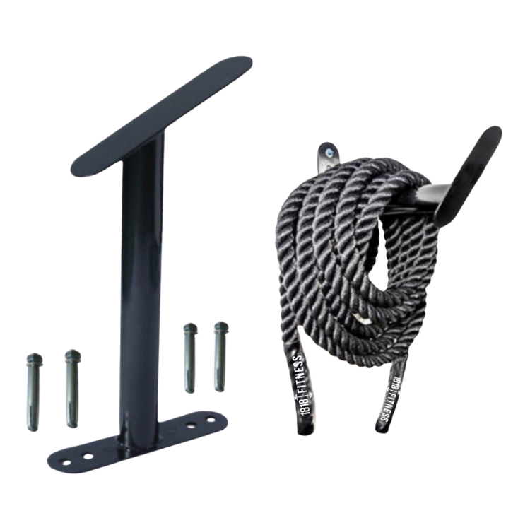 Larp Rope Rack Battle Rope Wall Rack – 1818 Fight Fitness