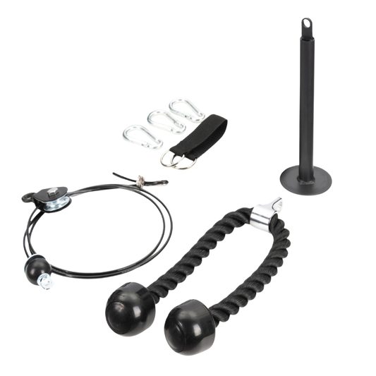 DIY Fitness Cable Pulley System