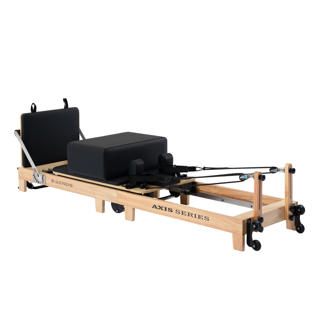 Axis Series - Premium Foldable Wooden Pilates Reformer for Home Studio ...