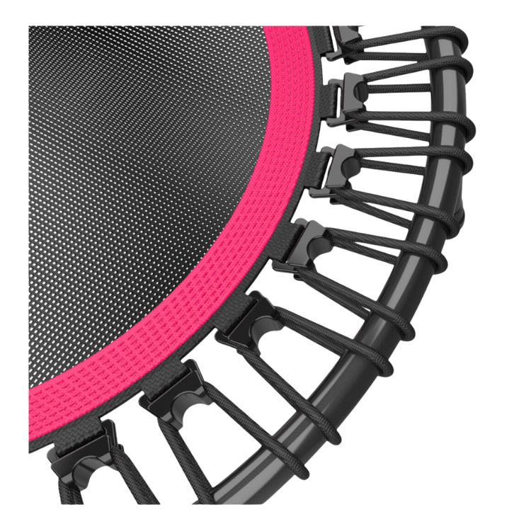 Rebounder Fitness Trampoline with Adjustable Handle Bar