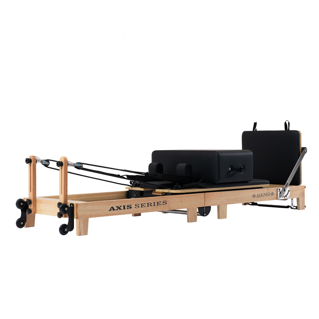 Axis Series - Premium Foldable Wooden Pilates Reformer for Home Studio ...