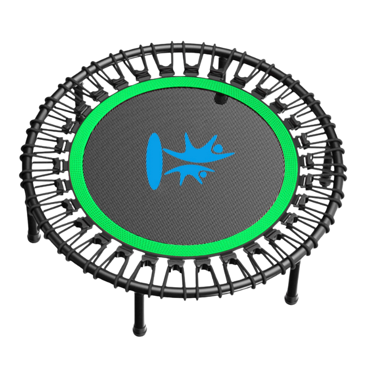 Rebounder Fitness Trampoline with Adjustable Handle Bar