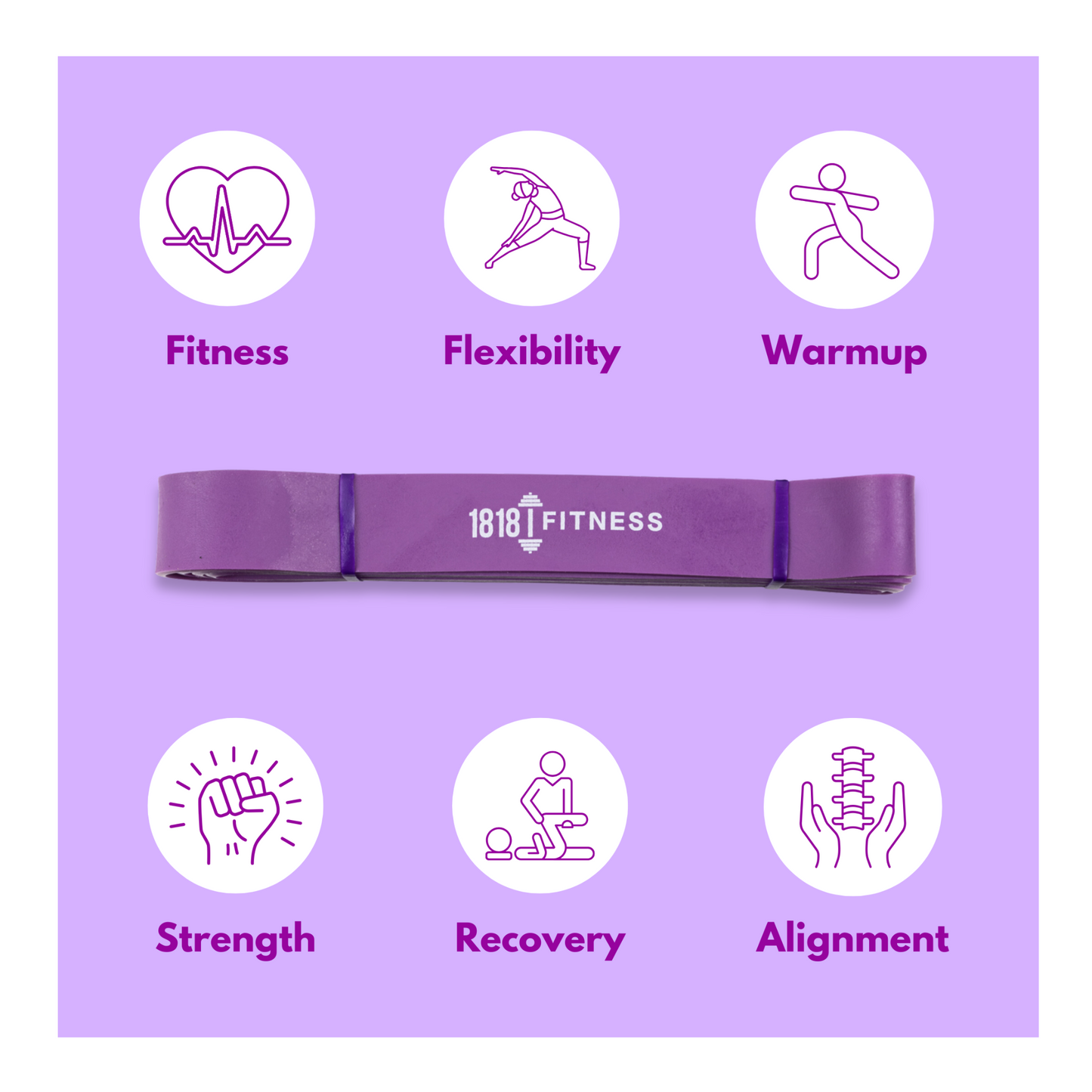 Premium Resistance Band - Pure Latex Moulded - Single