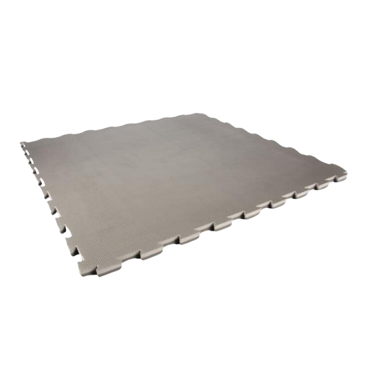 Tatami Interlocking Puzzle Mat - Grey/Black