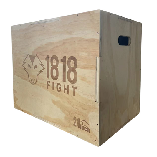Vintage Plyo Jump Box - 70cm x 60cm x 50cm - 1818 Fight