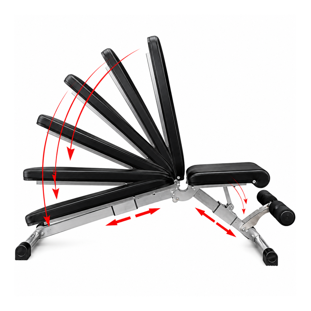 Classic Original - Multi Position - Home Gym Training Bench - 185