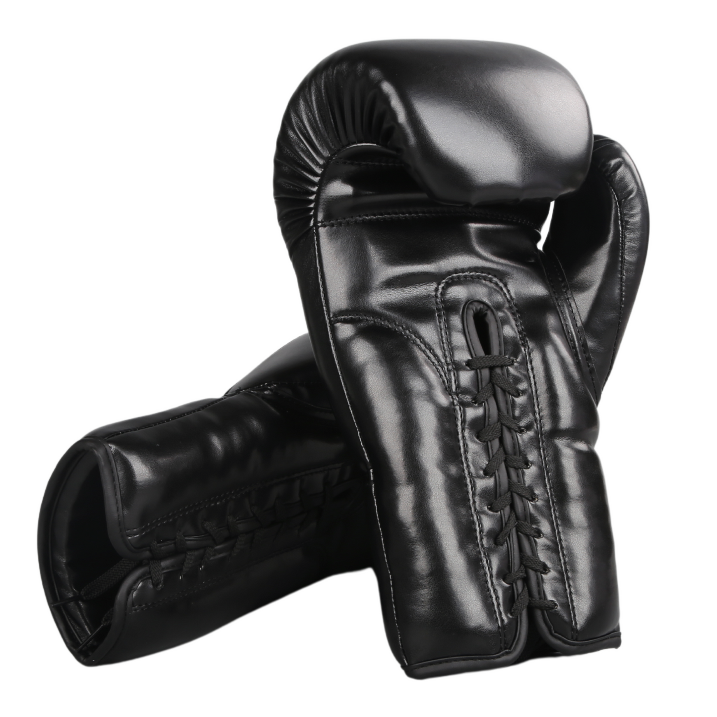 Diablo Lace Up Boxing Gloves – Dual Density Layered - Superior Shock Absorption