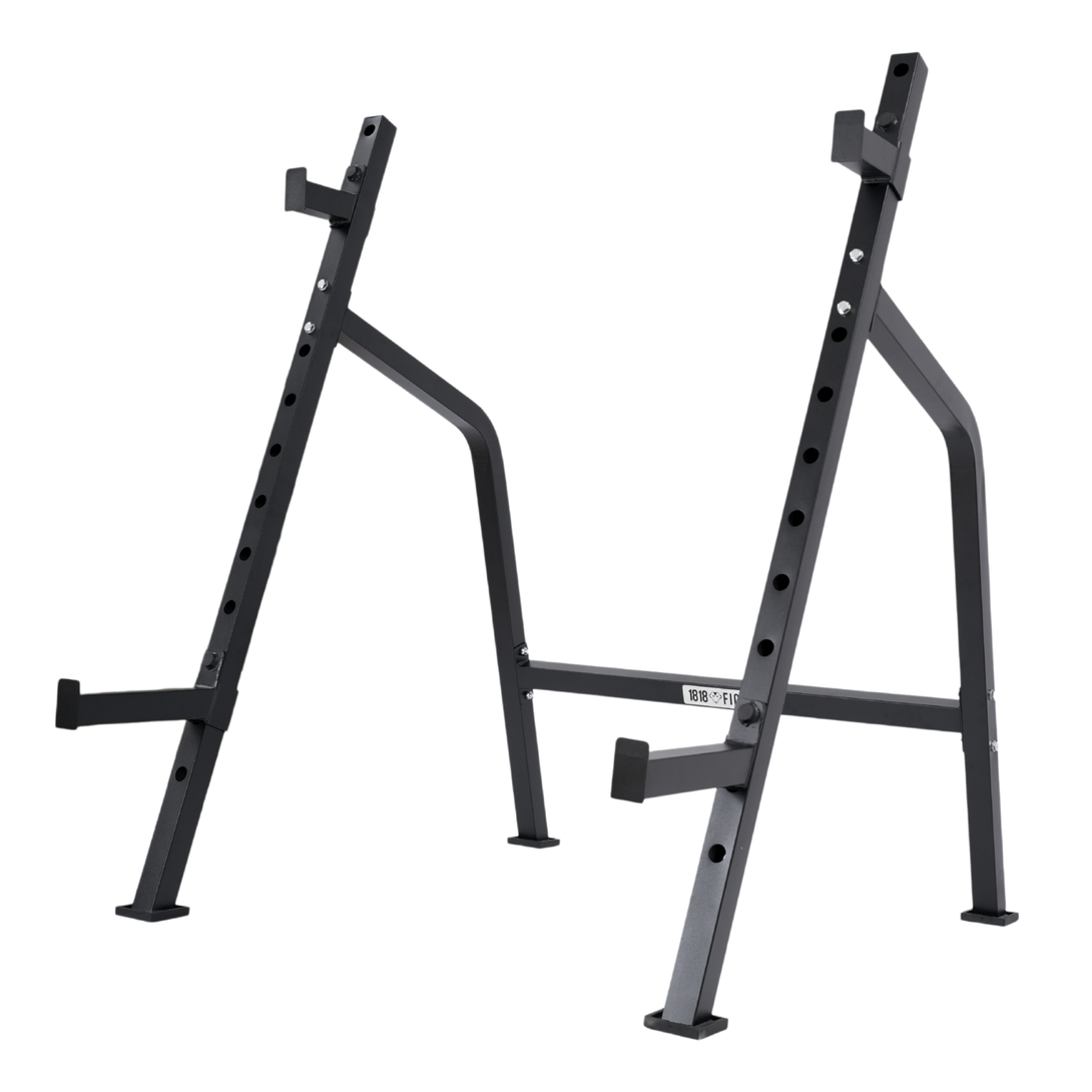 Premium Adjustable Squat Rack - Reinforced Steel - 220 KG Capacity ...