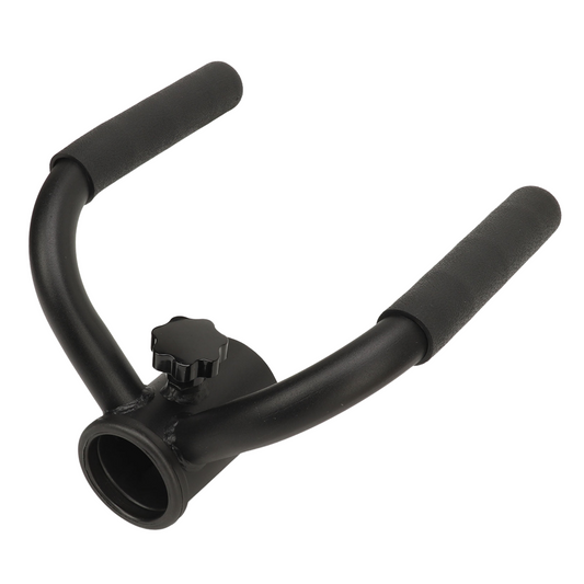 Compact 5cm Olympic T-Bar Handle with Ergonomic V-Grip – 1818 Fight