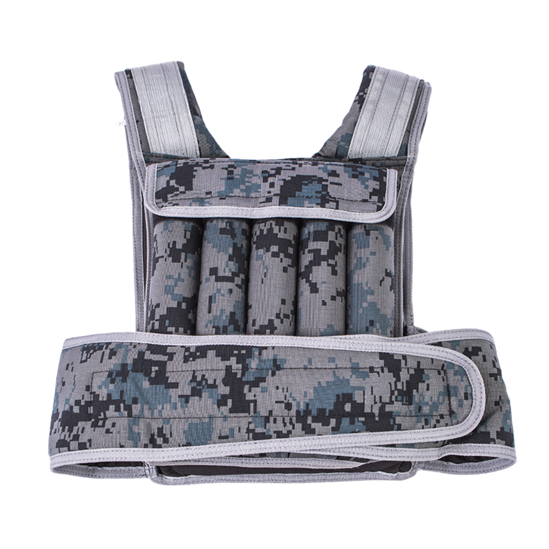 Grey Camo Premium Weight Vest